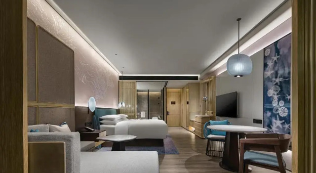 Двухместный номер Standard oceanfront Qinhuangdao Marriott Resort