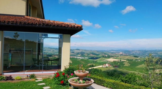 Люкс Deluxe с балконом Villa Bellavista Alba, B&B
