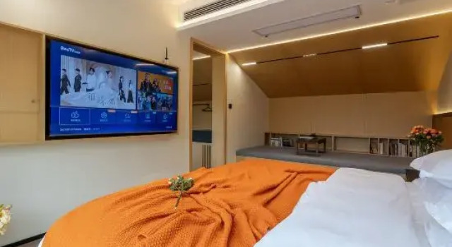 Двухместный люкс с балконом и с красивым видом из окна Yunmanli · Elegant Mountain Panorama | Zen Guesthouse (Terrace, Upper Jiuhua Mountain)