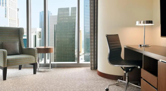 Двухместный номер Deluxe с видом на город Le Meridien City Center Doha