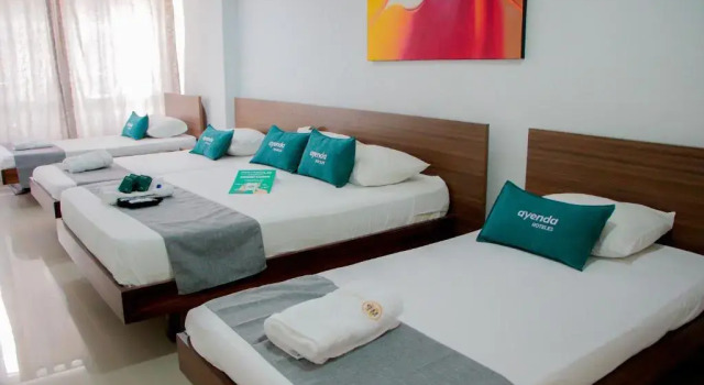 Семейный номер Standard Ayenda 1501 Metropolitana Plaza