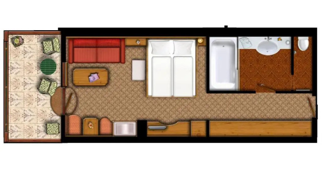 Номер Economy Wellnessresidenz Schalber
