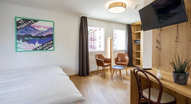 Двухместный номер Comfort Hotel Meiringen