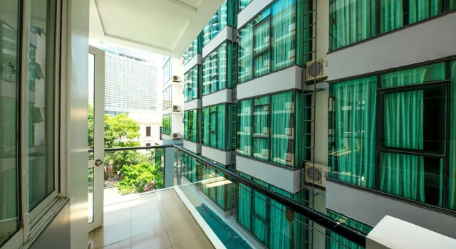 Трёхместный номер Deluxe с видом на город Happy Light Central Nha Trang