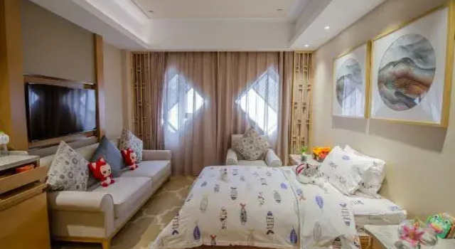 Семейный люкс Linyi Shangcheng Blue Horizon Hotel