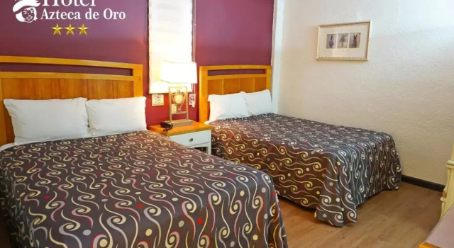 Четырёхместный номер Standard Hotel Azteca de Oro Mexicali