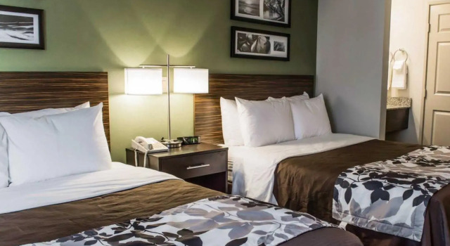 Четырёхместный номер Standard Sleep Inn Richmond North