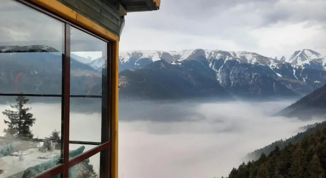 Четырёхместный номер Standard с видом на озеро Uzungol Yesil Kosk Hotel