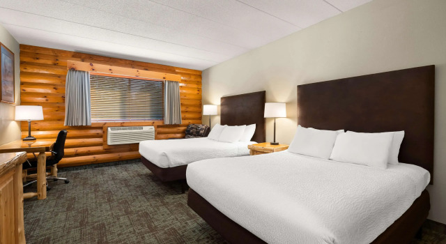 Четырёхместный номер Standard Best Western Northwoods Lodge