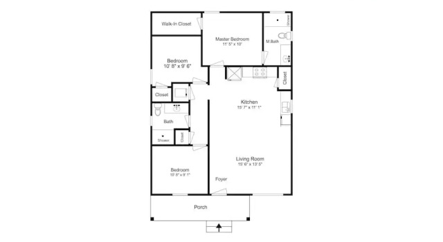 The Lemony Anemone 3 Bedrooms 2 Bathrooms Cottage