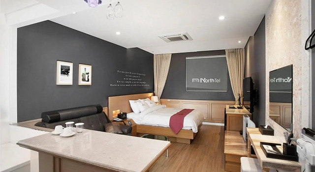 O podwyższonym standardzie pokój Hotel Northtel