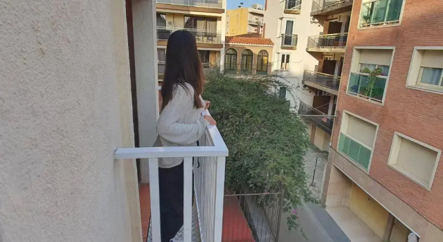 Трёхместный номер Standard с балконом Hotel Mireia