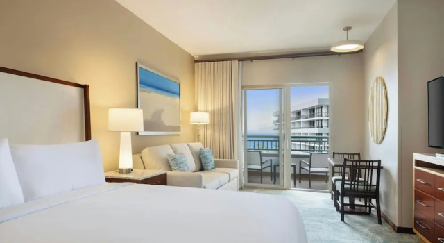 Двухместный номер Standard с балконом и с видом на океан Marriotts Maui Ocean Club - Lahaina & Napili Towers