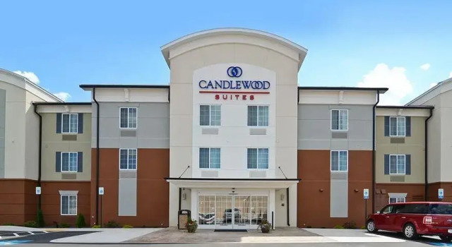Кровать в общем номере Candlewood Suites Chambersburg by IHG