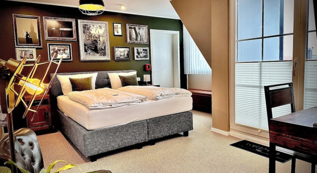 Двухместный номер Deluxe с балконом Privathotel Riesenbeck