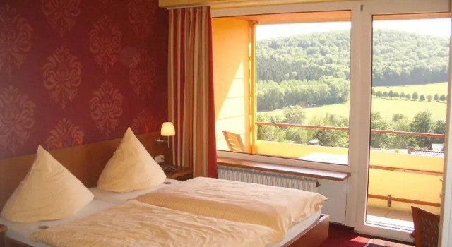 Двухместный номер Comfort с балконом Wohlfühlhotel "Waldcafé Jäger"