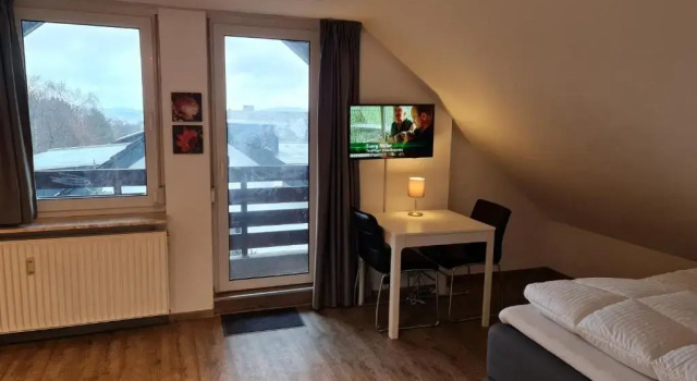 Студия с балконом Appartement Brink Fichtenweg 41