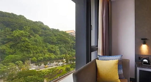 Номер Standard с видом на горы The Tango Hotel Taipei Jiantan