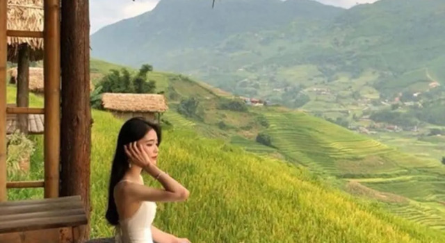 Бунгало с балконом Eco Palms House - Sapa Retreat
