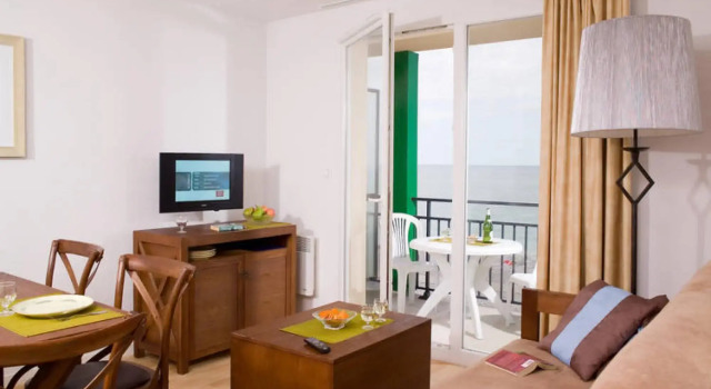 Comfortably furnished apartment with a balcony or terrace, Varaa Huoneisto Cayeux-sur-Mer 