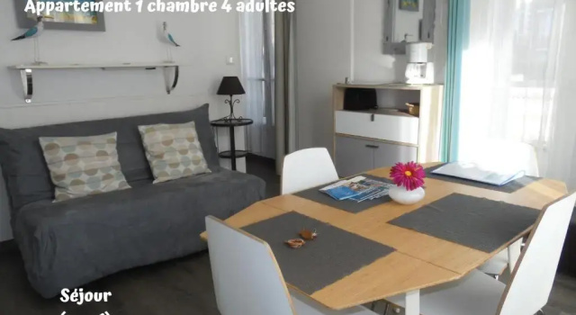 Апартаменты c 1 комнатой Résidence La Hoguette- Plage du Sillon à 30m