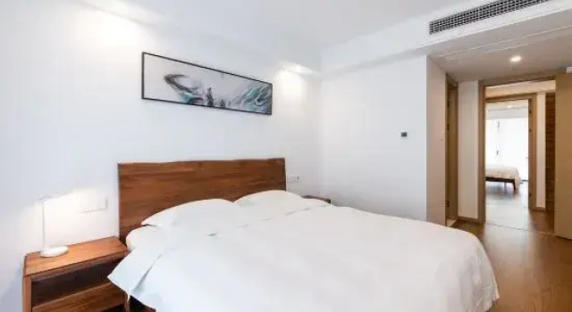 Люкс с 2 комнатами с красивым видом из окна Huiguan·Living Seaview Smart Homestay