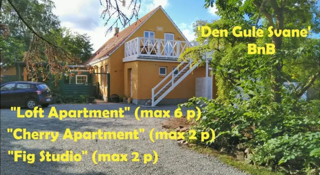 The Loft Apartment- "Den Gule Svane" Guest House - near Rønne & Beach, Reserva ahora Apartamento Rønne Bornholm