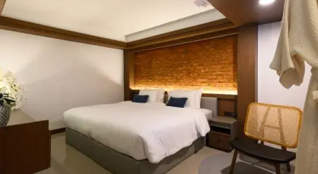 Двухместный люкс c 1 комнатой с видом на бассейн Wangkaew Hotel, Phitsanulok