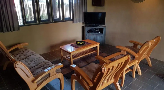 Семейный люкс Deluxe Melina Beach Front Bungalows