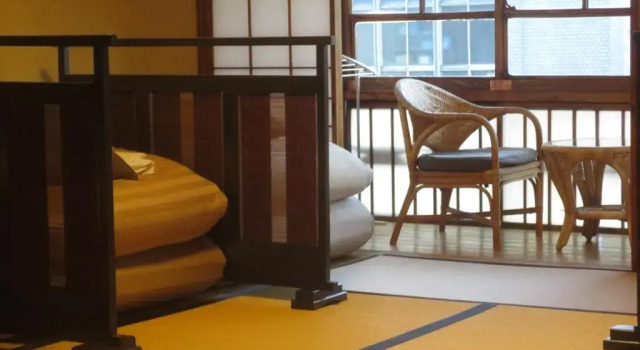 Кровать в общем номере (женский номер) Ks House Ito Onsen - Historical Ryokan Hostel