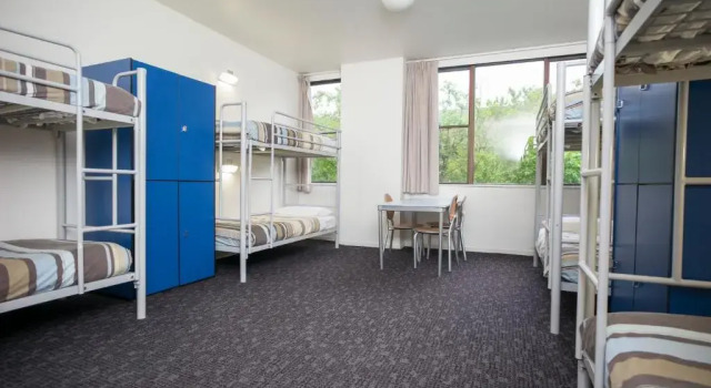 Кровать в общем номере Little Drifter Canberra