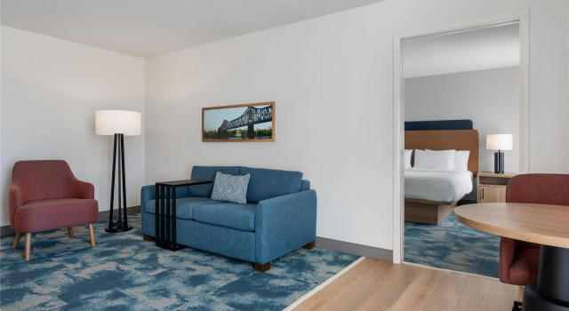 Двухместный люкс с 2 комнатами Hampton Inn Owensboro