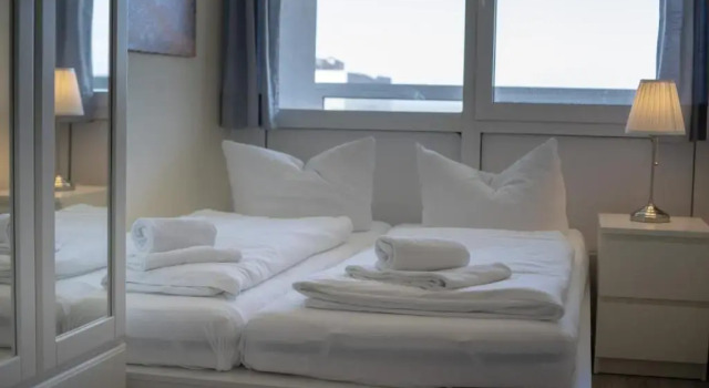 Апартаменты Strandnahe Ferienwohnung FB15.09 mit Meerblick
