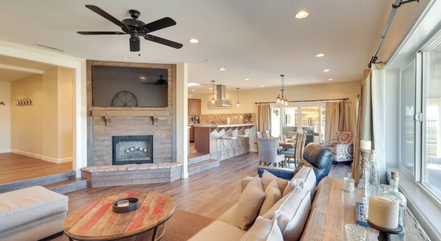 Enjoy Million-dollar Views! Lake Havasu City Home, Забронировать Дом для отпуска Виллы Лейк-Хавасу-Сити, рядом с Havasu Riviera State Park, Вилла