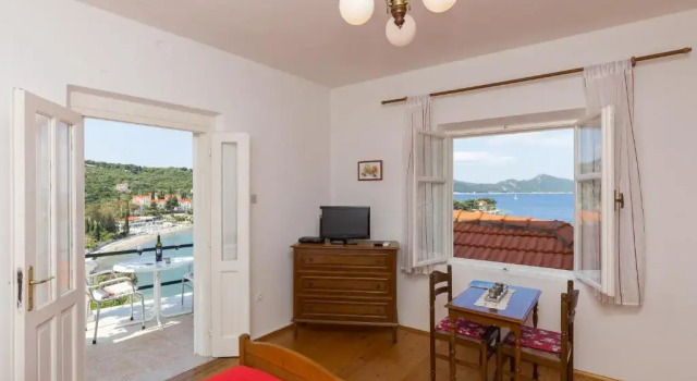 Апартаменты Дуплекс c 1 комнатой с балконом и с видом на море Apartments Miskovic