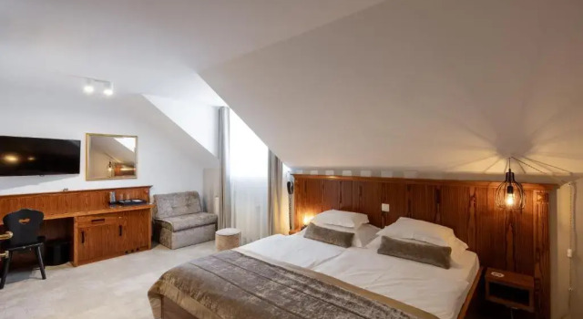 Двухместный номер Standard Мансарда Kotnik Superior Boutique Hotel