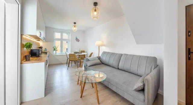 Апартаменты c 1 комнатой Apartamenty Sun & Snow Ustka Centrum