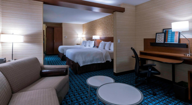 Четырёхместный номер Standard Fairfield Inn & Suites Boston Marlborough/Apex Center