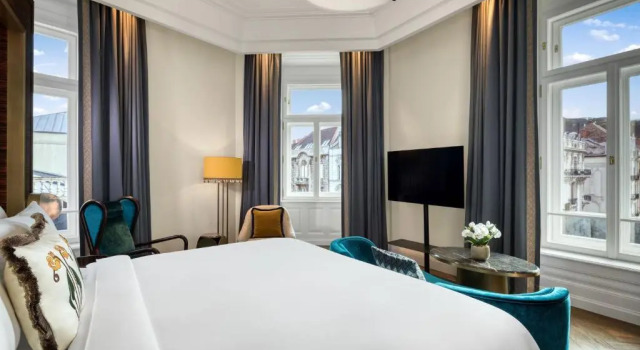 Двухместный люкс Elisabeth Bridge с видом на Дунай Matild Palace, a Luxury Collection Hotel