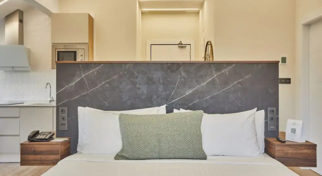 Студия Deluxe Apartamentos Silken Fontibre Iberia & Spa