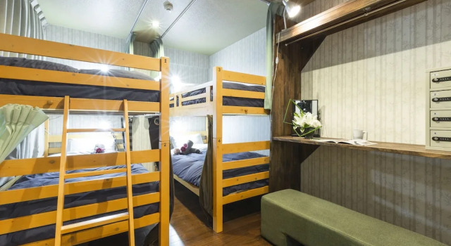Кровать в общем номере (женский номер) Gion Guesthouse Yururi