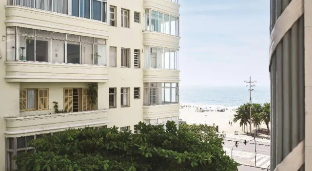 Номер Standard с частичным видом на океан Copacabana Palace, A Belmond Hotel, Rio de Janeiro