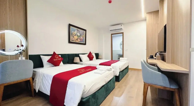 Семейный номер Standard с балконом SOCA Hotel LAO CAI
