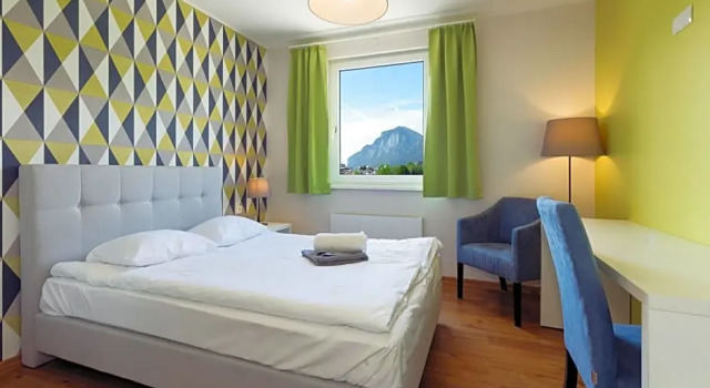 Номер Standard с видом на горы Hostel Marmota