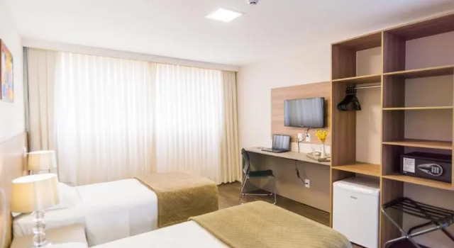 Одноместный номер Luxury Hotel 7 Itajaí by RB Hotelaria