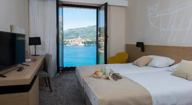 Двухместный номер Standard с балконом и с частичным видом на море Aminess Liburna Hotel