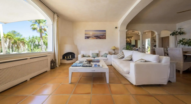 Exclusiva Villa Vista mar 100 mt de Blue Marlin, Book Villa San Jose de sa Talaia Ibiza