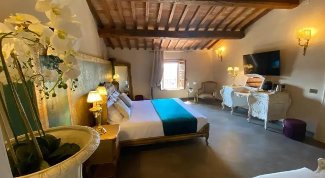 Номер Deluxe Il Miraggio in Val dOrcia Relais & Spa