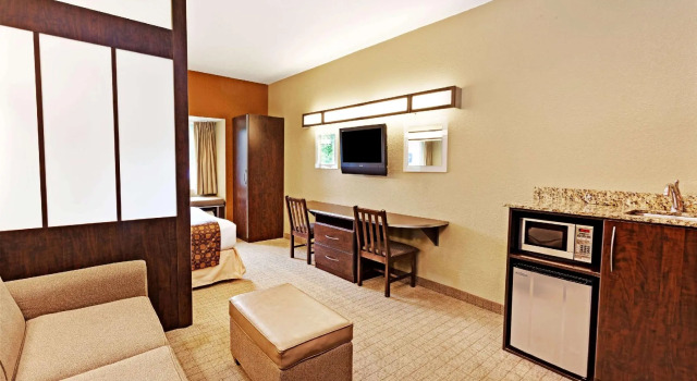 Двухместный люкс Microtel Inn & Suites by Wyndham Woodstock/Atlanta North