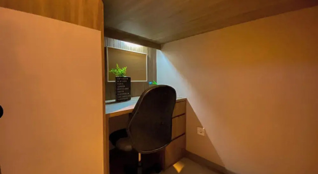 Homey Combined 3Br With Working Room At Gp Plaza Apartment, Book Apartment Palmerah Jakarta